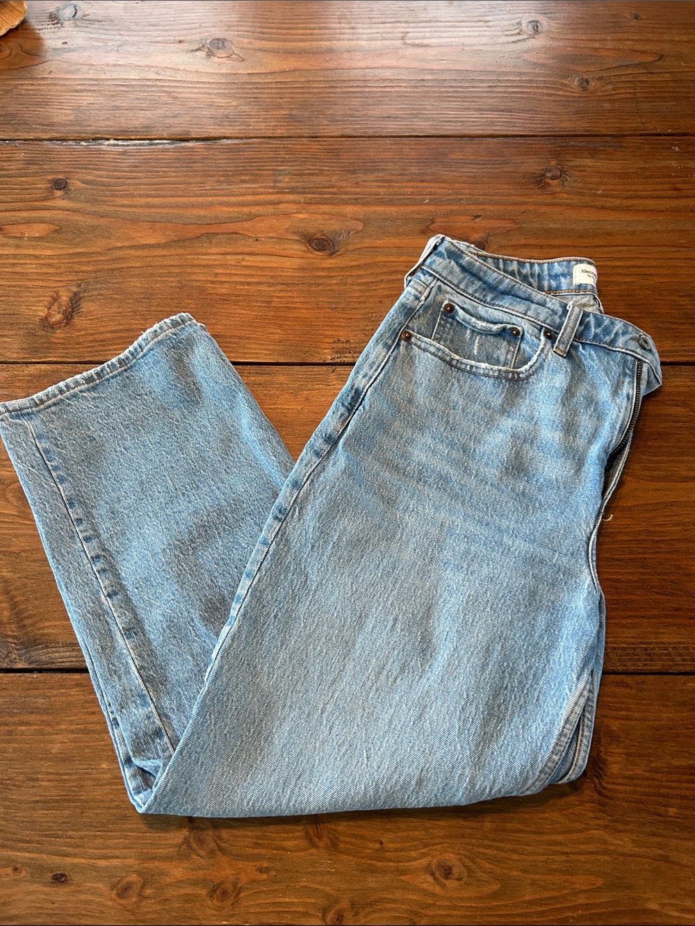 Abercrombie & Fitch Light Blue Women's Jeans